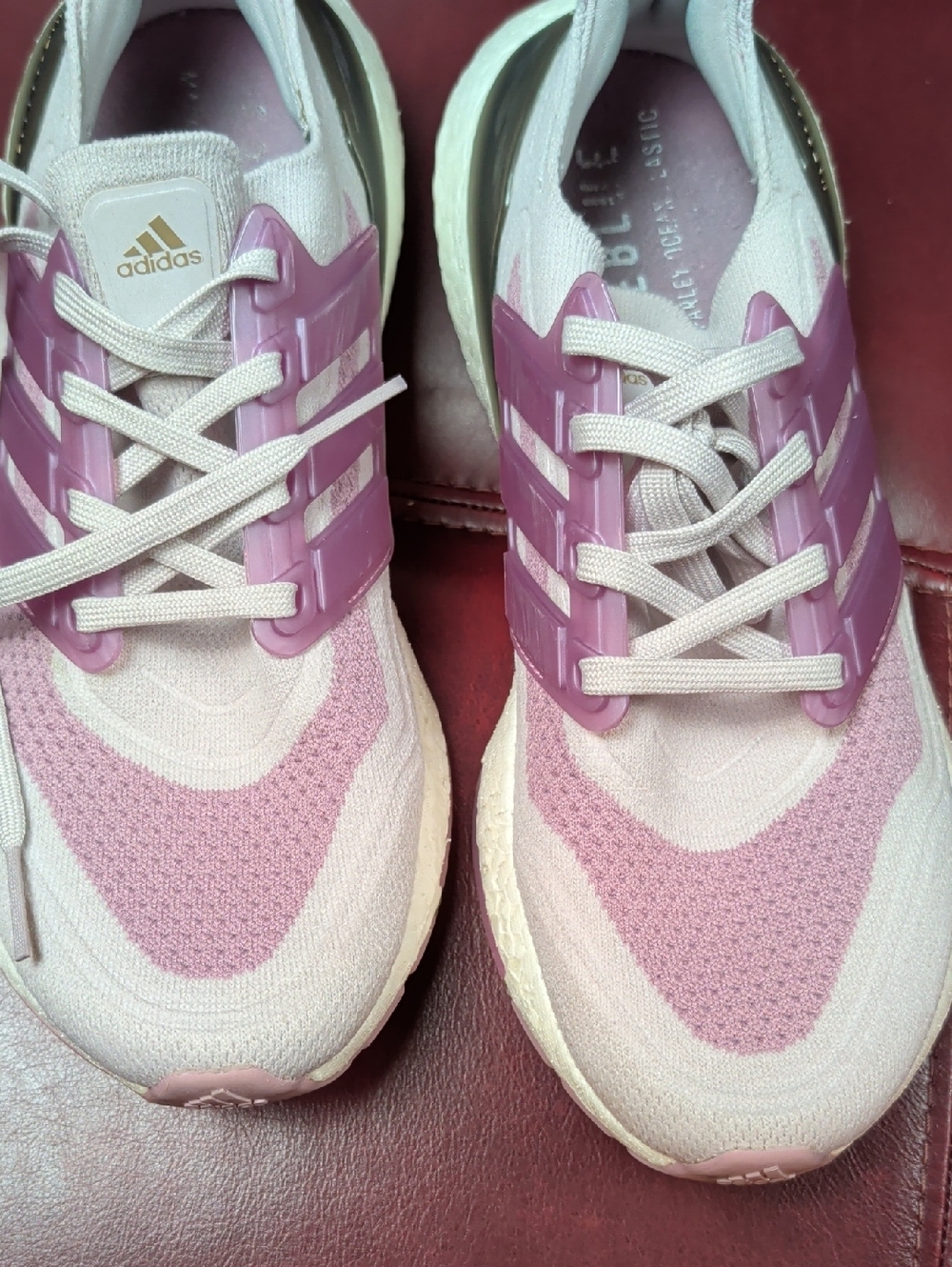 Adidas Ultraboost 21 Ice Purple Athletic Running Shoes Women's Size 8 - Picture 6 of 11